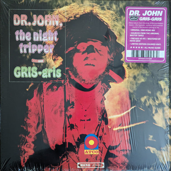 米LP Dr. John, The Night Tripper Gris-gris JPR051 Jackpot Records, ATC /00260 Dr. John - Gris Gris - Mono Edition (Black Vinyl LP)