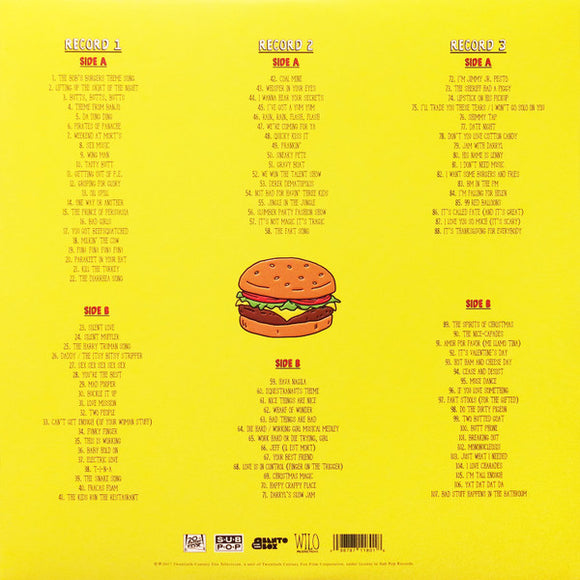 Bob's Burgers : The Bob's Burgers Music Album (3xLP, Blu + 7", Whi + Album, Ltd)