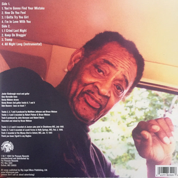 Junior Kimbrough : God Knows I Tried (LP,Album,Reissue)