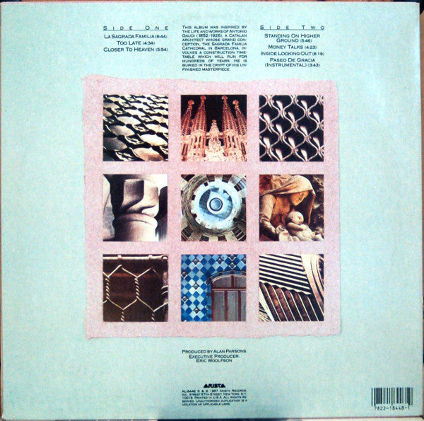 The Alan Parsons Project : Gaudi (LP, Album)