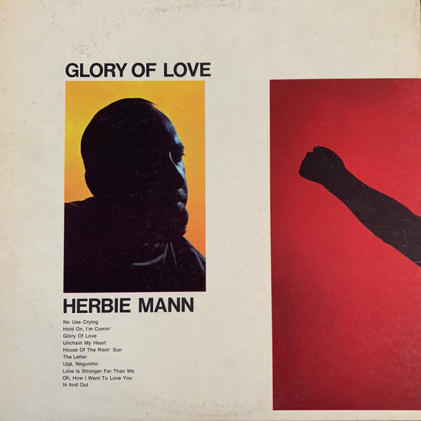 Herbie Mann : Glory Of Love (LP, Album, Gat)