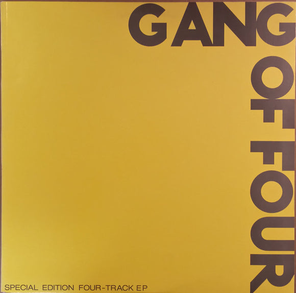Gang Of Four : Gang Of Four (12", EP, S/Edition, Jac)