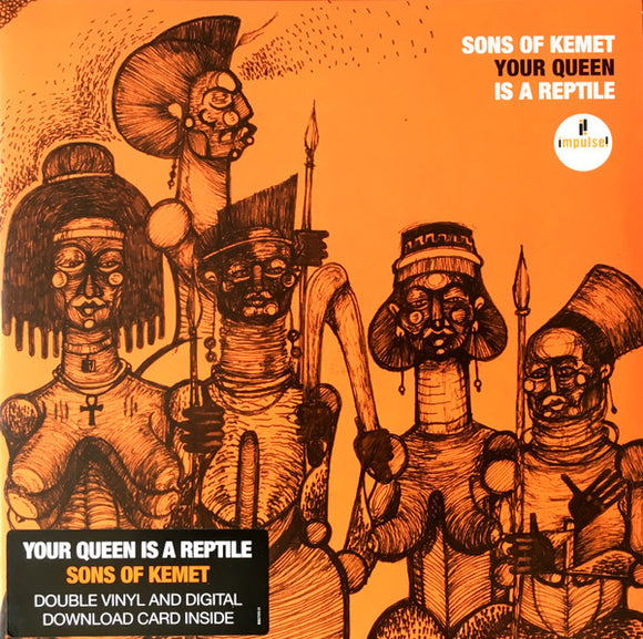 Sons Of Kemet : Your Queen Is A Reptile (2xLP, Album)
