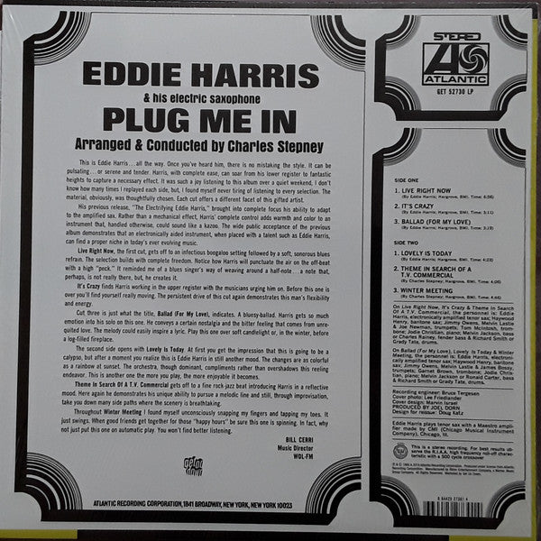 Eddie Harris : Plug Me In (LP,Album,Reissue)