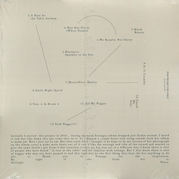 The Koreatown Oddity* : A Beat At The Table (LP, Promo, Tea)