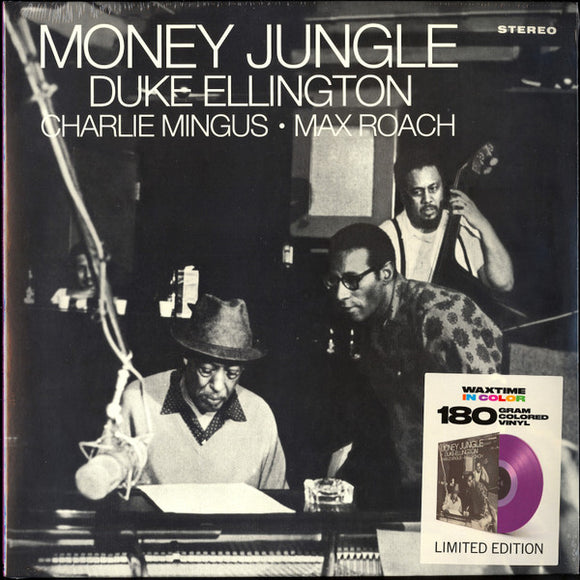 Duke Ellington, Charlie Mingus*, Max Roach : Money Jungle (LP, Album, RE, Pur)