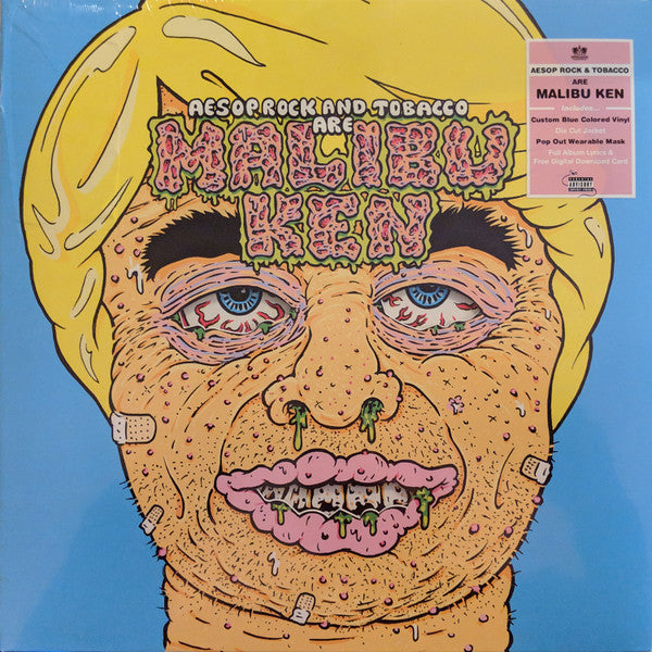 Aesop Rock And Tobacco (3) Are Malibu Ken : Malibu Ken (LP,Album)