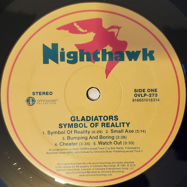 The Gladiators : Symbol Of Reality (LP, Album, RE)