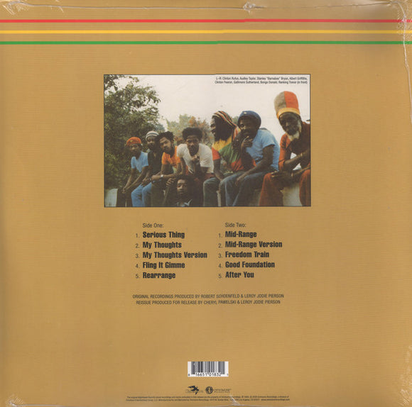 Gladiators* : Serious Thing (LP, Album, RE, RM, Gat)