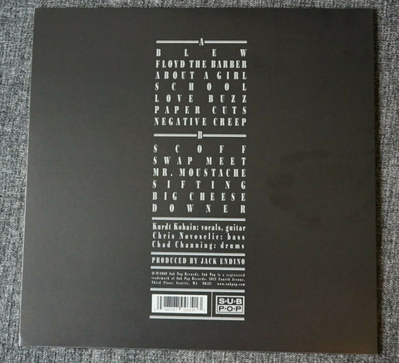 Nirvana : Bleach (LP, Album, RE)