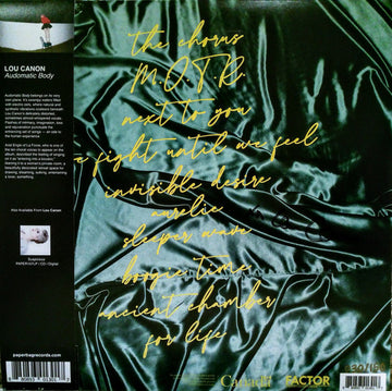 Lou Canon : Audomatic Body (LP, Album, Ltd, Num, Red)