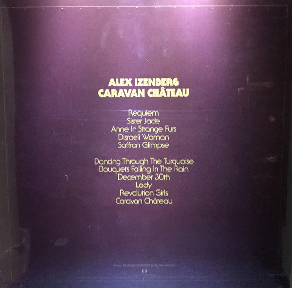 Alex Izenberg : Caravan Château (LP, Album)