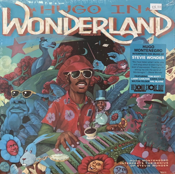 Hugo Montenegro : Hugo In Wonderland (Hugo Montenegro Interprets The Genius Of Stevie Wonder) (LP,Album,Reissue,Stereo)