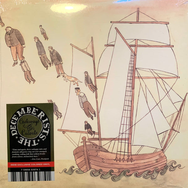 The Decemberists : Castaways And Cutouts (LP, Album, Ltd, RE, Gol)