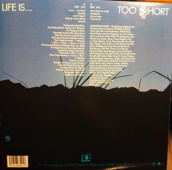 Too Short : Life Is...Too $hort (LP,Album,Limited Edition,Reissue)