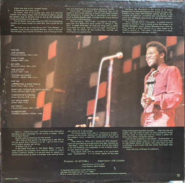 Al Green : Green Is Blues (LP, Album, RE, Wad)