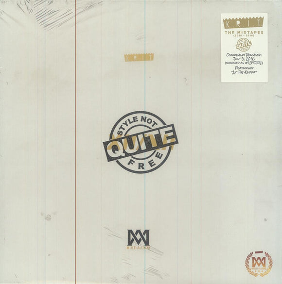 Big K.R.I.T. : XII / XII A Style Not Quite Free (2xLP, Mixtape, Whi)