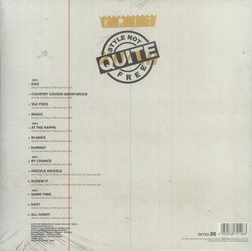 Big K.R.I.T. : XII / XII A Style Not Quite Free (2xLP, Mixtape, Whi)