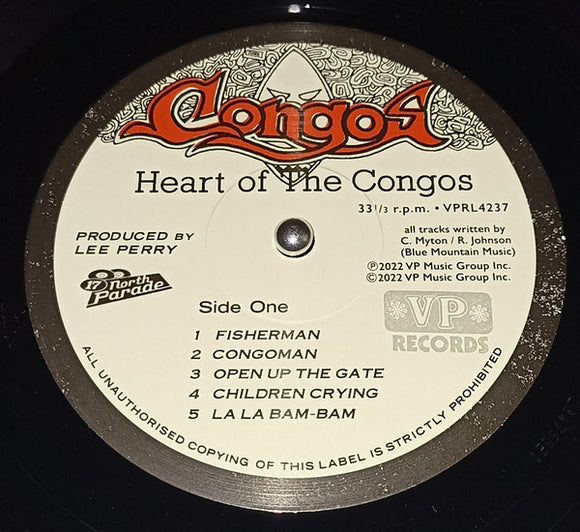 The Congos : Heart Of The Congos (LP, Album, RE, RM)
