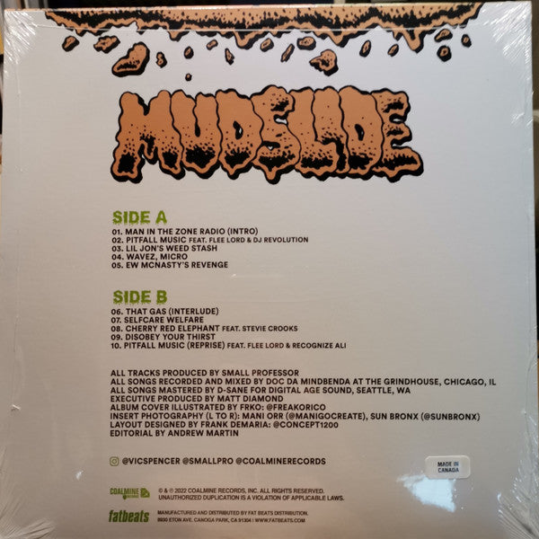 Vic Spencer, Small Professor : Mudslide (LP,Stereo)