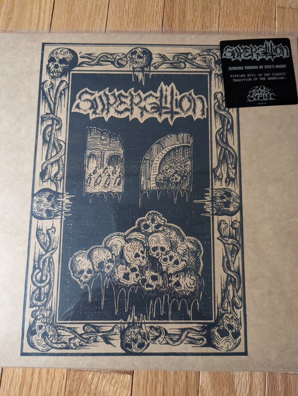 Superstition : Surging Throng Of Evil's Might (LP)