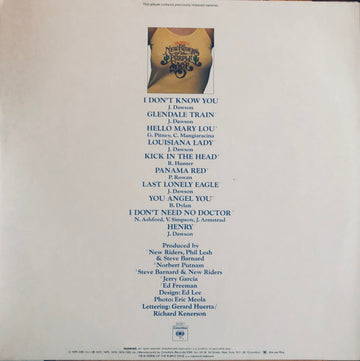 New Riders Of The Purple Sage : The Best Of New Riders Of The Purple Sage (LP, Comp, RE, Car)