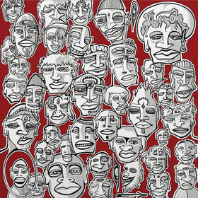 Oliver Hart, Eyedea & Abilities : The Many Faces Of Oliver Hart, Or: How Eye One The Write Too Think (2xLP, Album, RE, Gat)