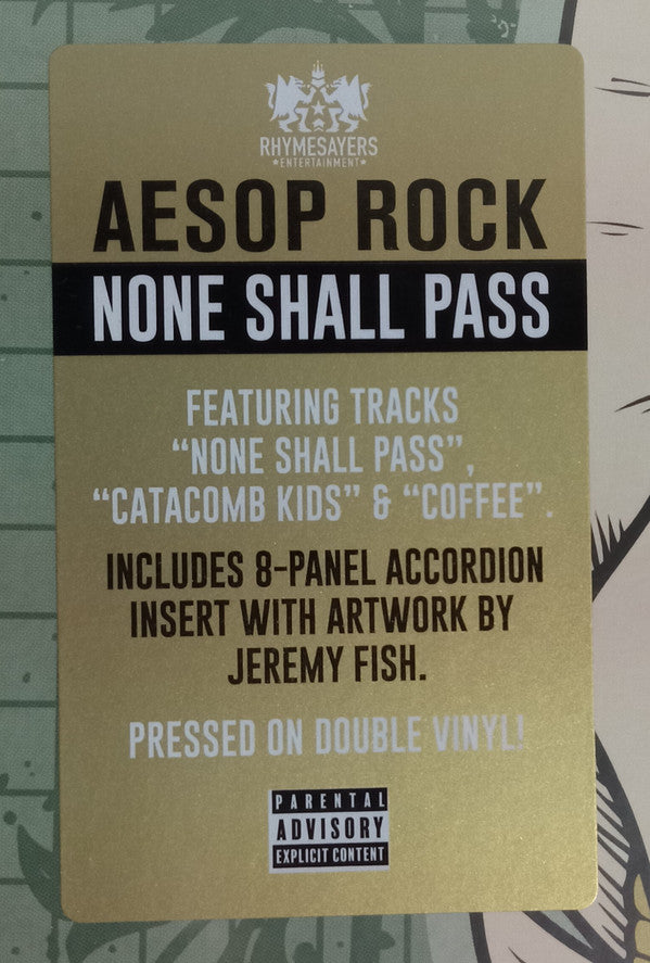 Aesop Rock : None Shall Pass (LP,Album,Reissue)