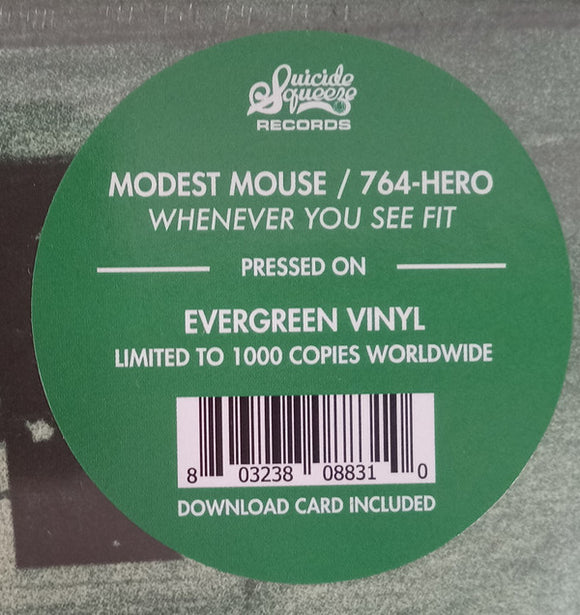 Modest Mouse / 764-HERO : Whenever You See Fit (12",45 RPM,EP,Limited Edition,Repress)