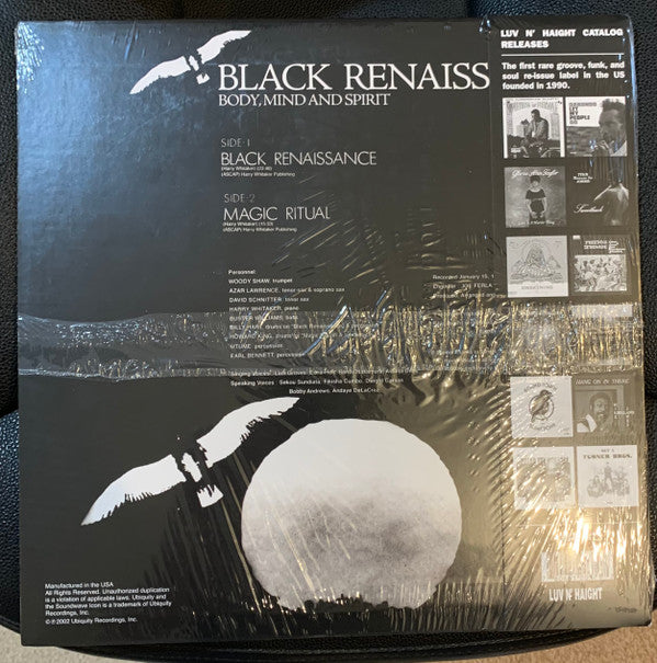 Black Renaissance : Body, Mind And Spirit (LP,Album,Limited Edition,Reissue,Remastered)