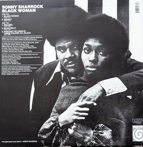 Sonny Sharrock : Black Woman (LP,Album,Reissue)