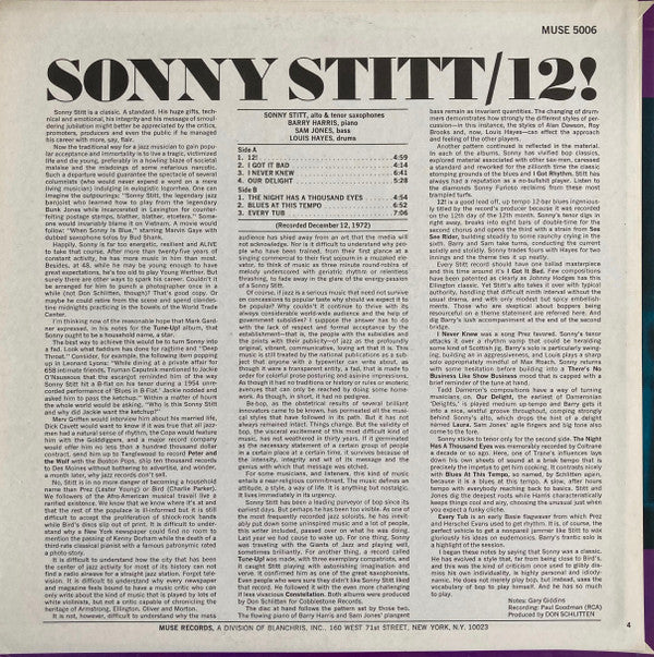 Sonny Stitt : 12! (LP, Album)