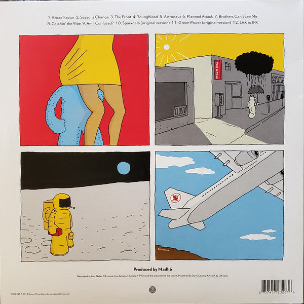 Quasimoto : Yessir Whatever (LP,Compilation,Reissue)