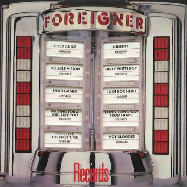 Foreigner : Records (LP, Comp, Club, Die)