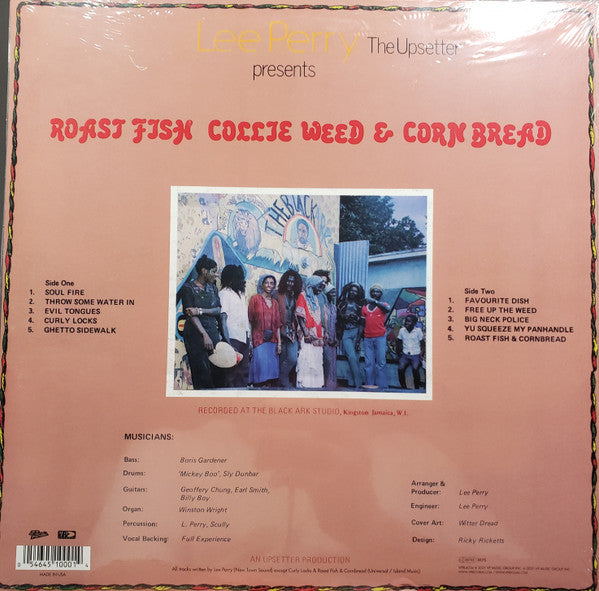 Lee Perry : Roast Fish Collie Weed & Corn Bread (LP,Album,Reissue,Remastered)