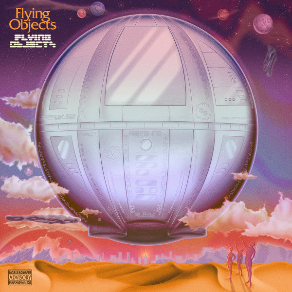 Smoke DZA x Flying Lotus : Flying Objects (12", EP)