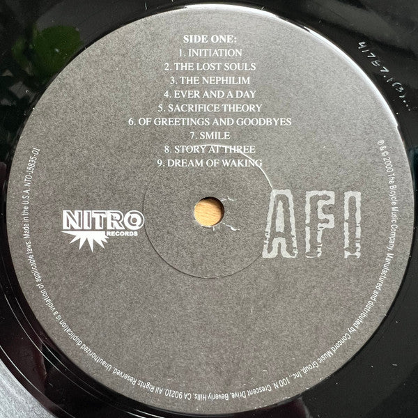 AFI : The Art Of Drowning (LP, Album, RE, RP)