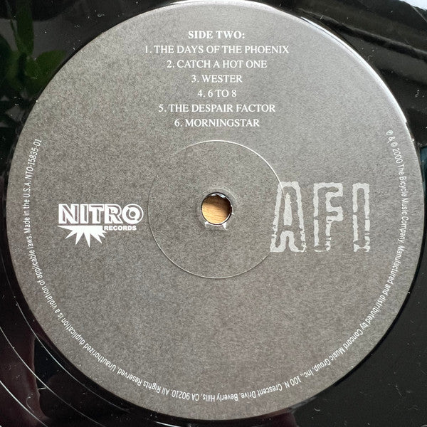 AFI : The Art Of Drowning (LP, Album, RE, RP)