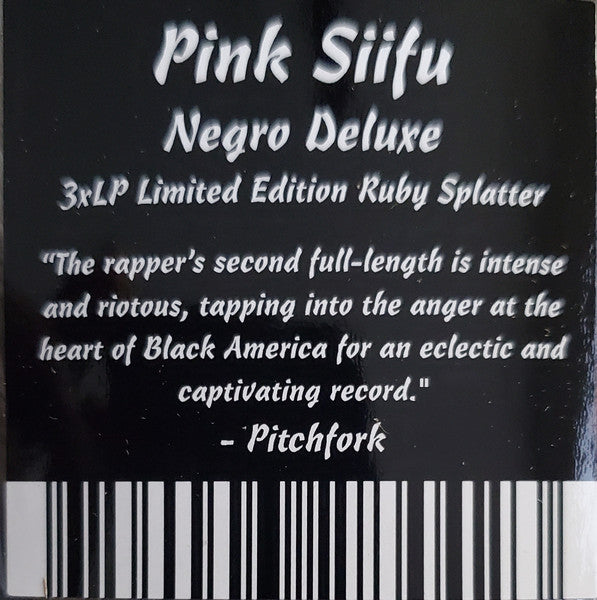 Pink Siifu : Negro Deluxe (3xLP, Album, Ltd, Rub)