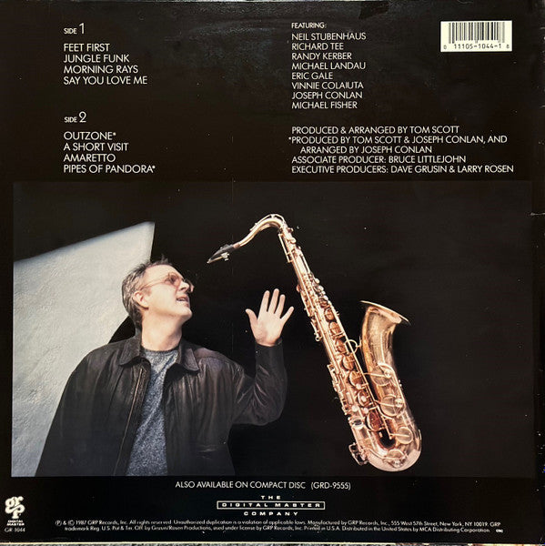 Tom Scott : Streamlines (LP, Album, Club, CRC)