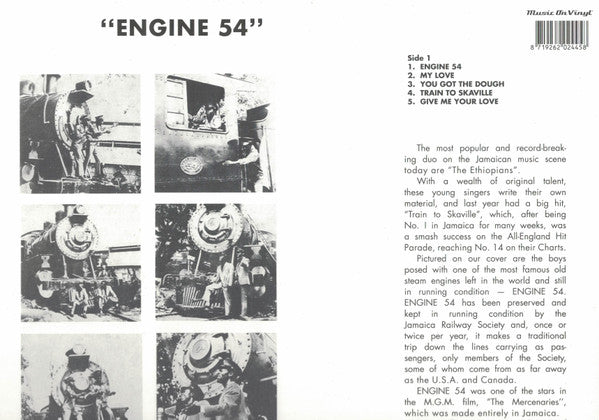 The Ethiopians : Engine 54 (LP, Album, Ltd, Num, RE, Gol)