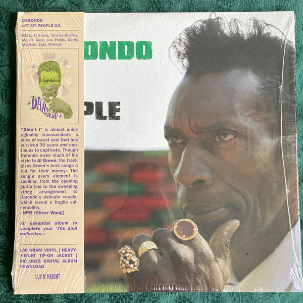 Darondo : Let My People Go (LP, Comp, RP, OBI)