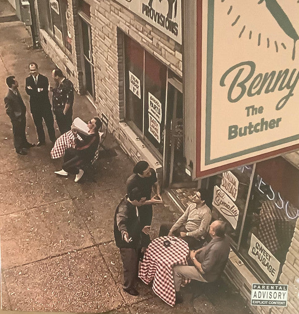 Benny (45) x DJ Green Lantern : Butcher on Steroids (LP,Album,Reissue)