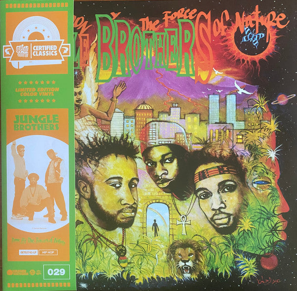 Jungle Brothers : Done By The Forces Of Nature (LP,Album,Limited Edition,Numbered,Reissue)