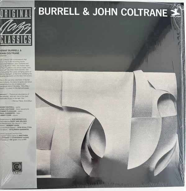 Kenny Burrell  &  John Coltrane : Kenny Burrell & John Coltrane (LP,Album,Mono)