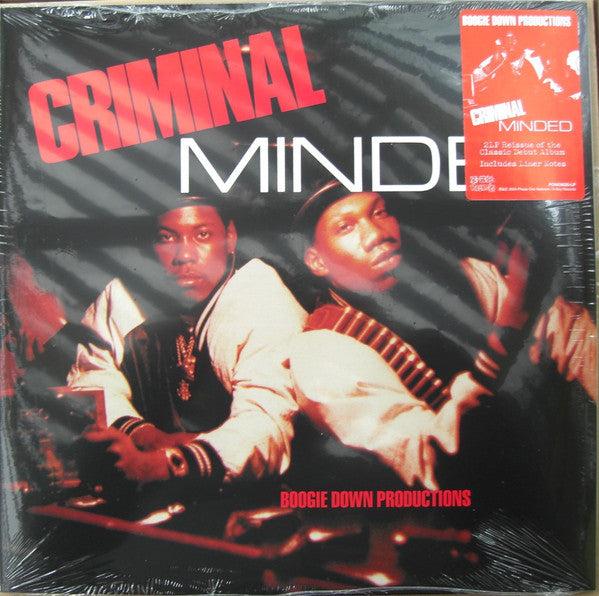 Boogie Down Productions : Criminal Minded (LP,Album,Reissue)