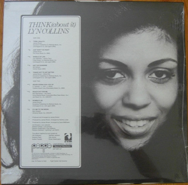 Lyn Collins : Think (About It) (LP,Album,Reissue,Stereo)