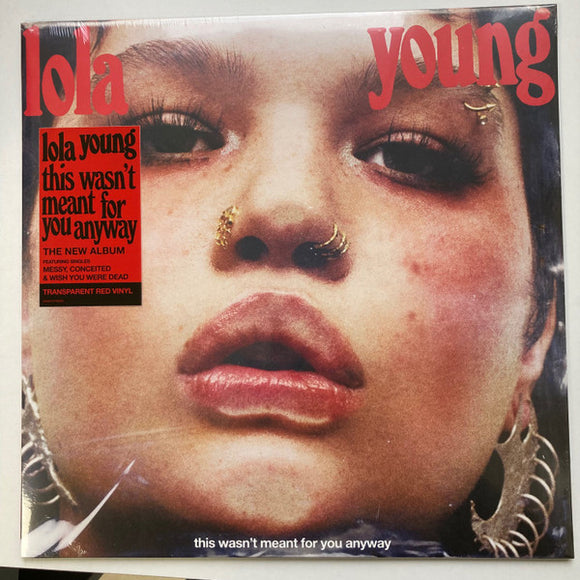 Lola Young : This Wasn't Meant For You Anyway (LP, Album, Red)