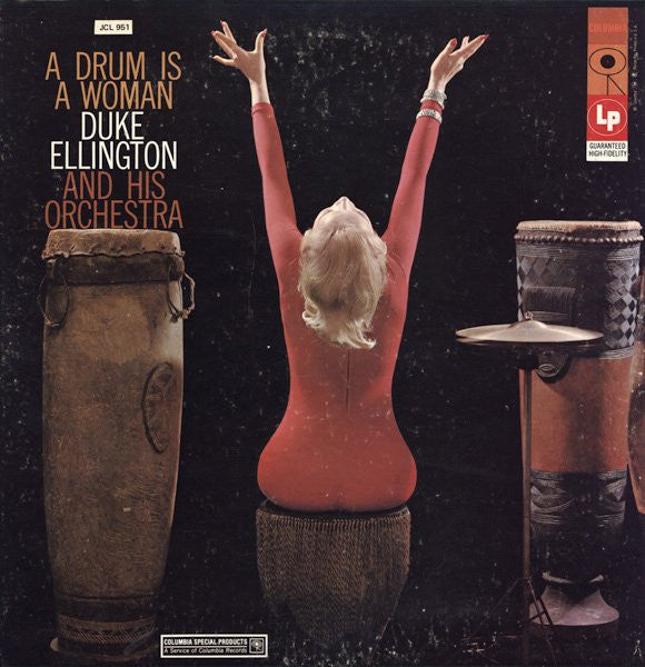 Duke Ellington And His Orchestra : A Drum Is A Woman (LP, RE)