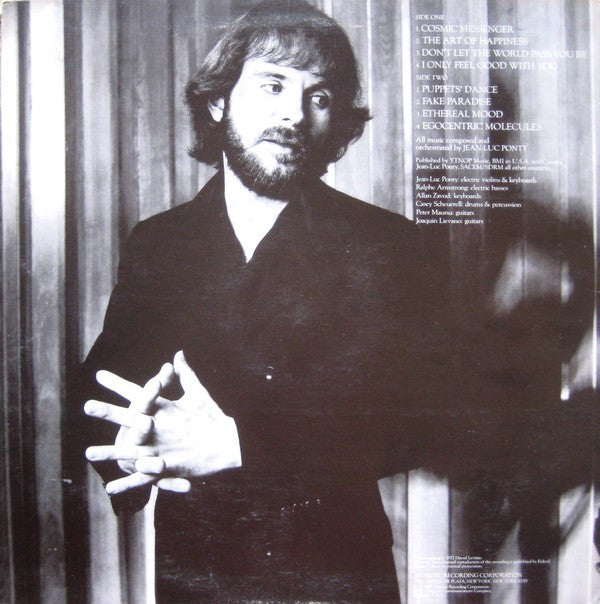 Jean-Luc Ponty : Cosmic Messenger (LP, Album, MO )